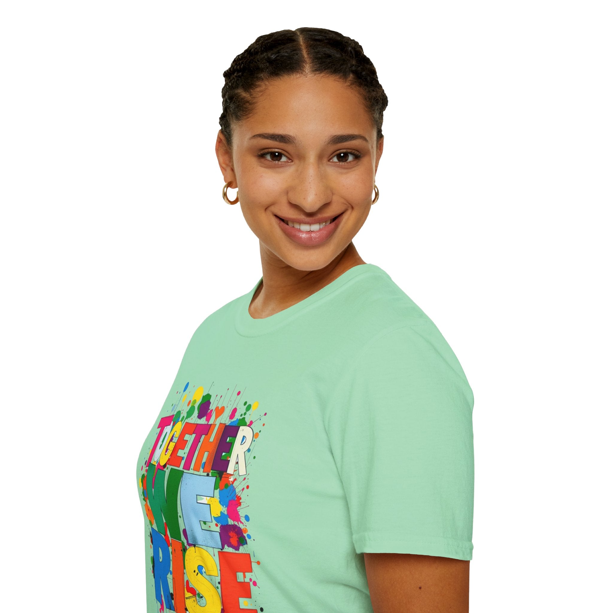Together We Rise Unisex Softstyle T-Shirt