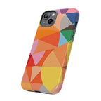 Colorful Geometric Tough Phone Case for iPhone