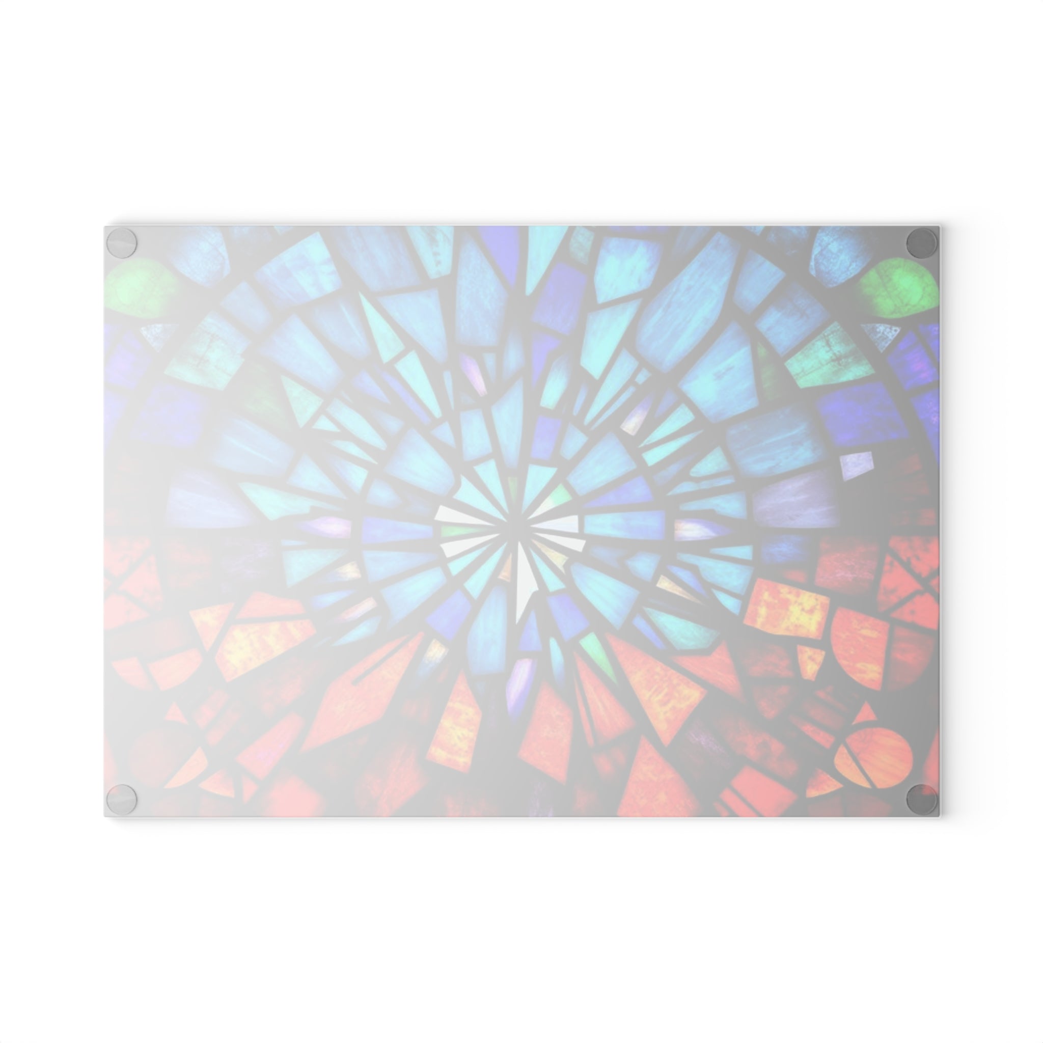 Stained Glass Cutting Board - Colorful Kitchen Decor