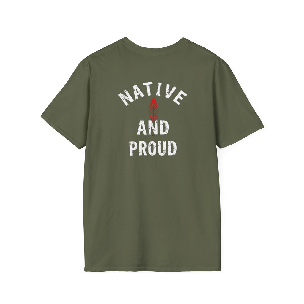 Born From this Land Native and Proud T-Shirt