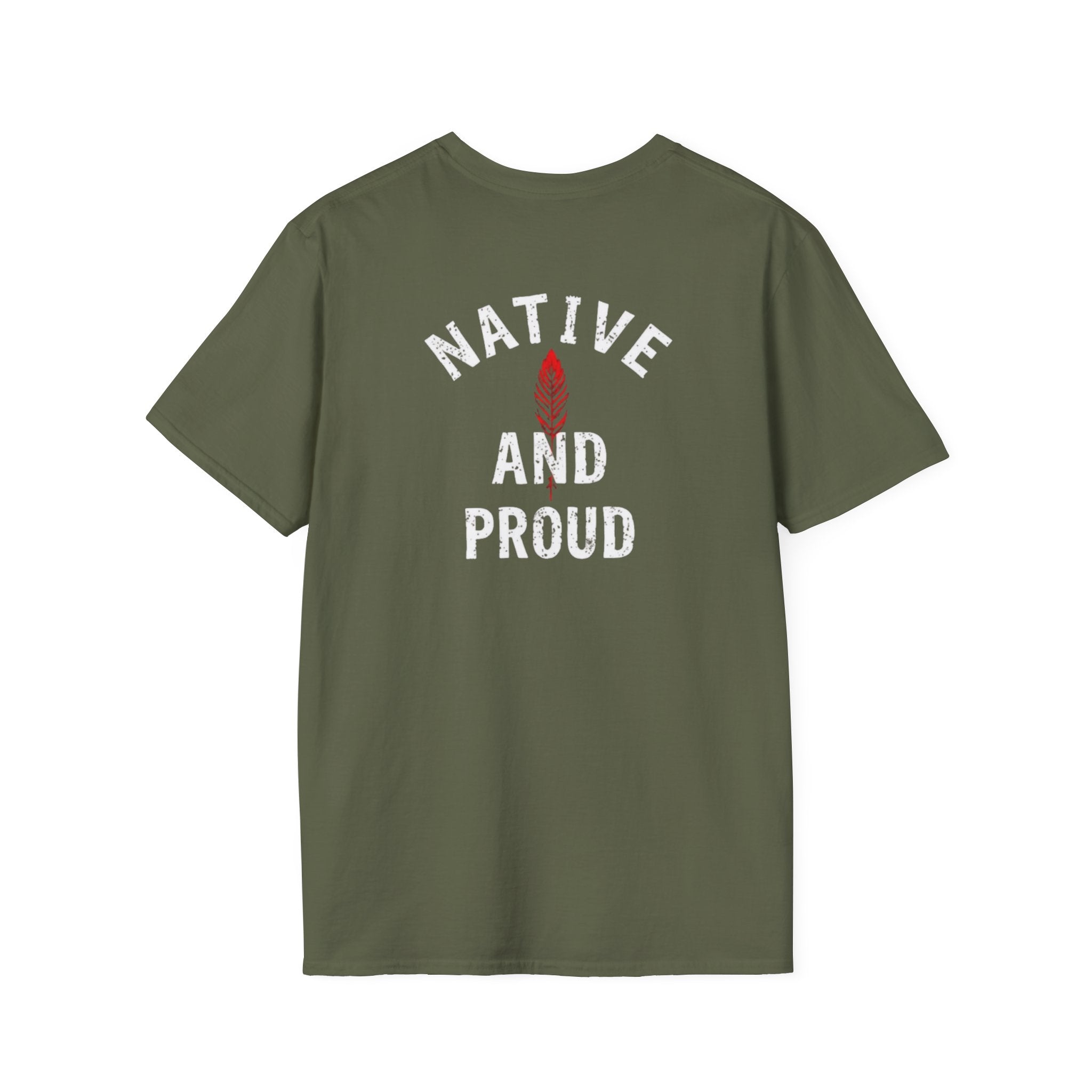 Born From this Land Native and Proud T-Shirt