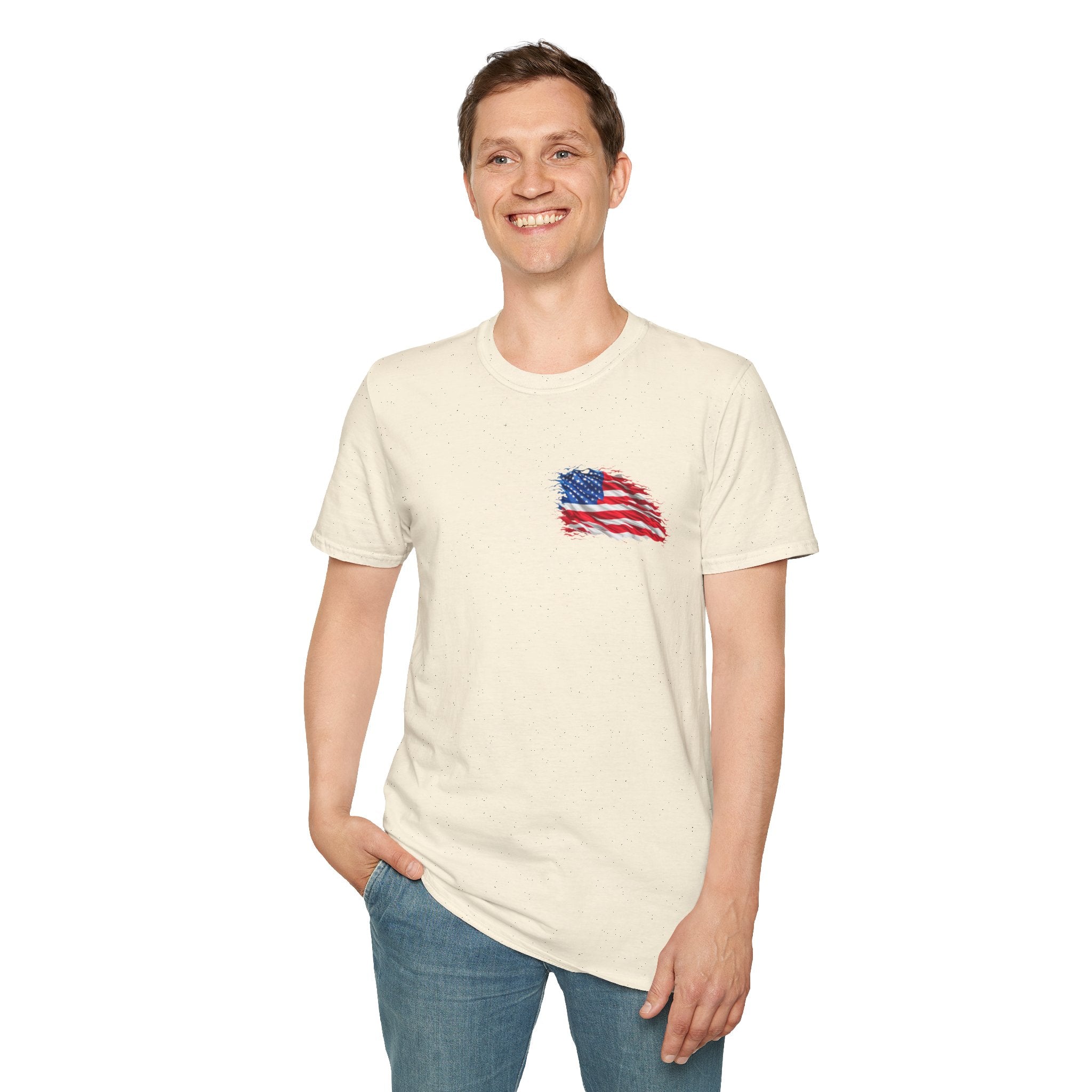 Learn Your Rights T-Shirt — Patriotic American Flag Graphic Tee