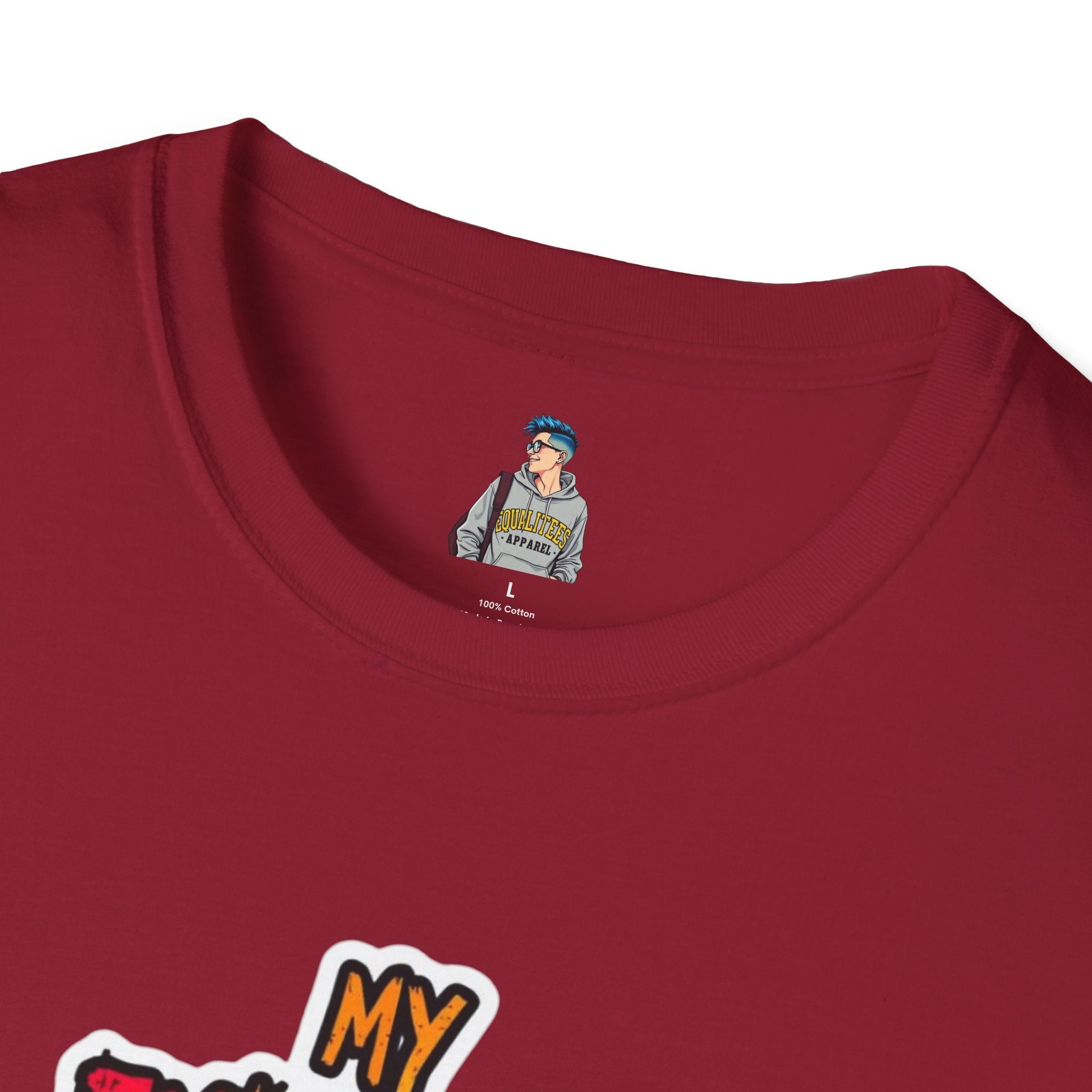 My Existence is Resistance Unisex Softstyle T-Shirt - Empowerment & Self-Expression Wear