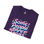 Some People are Trans T-Shirt — "Some People Are Trans. Get Over It." Colorful Pride Tee