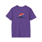 Jumping Salmon Native Pride Softstyle Unisex T-shirt