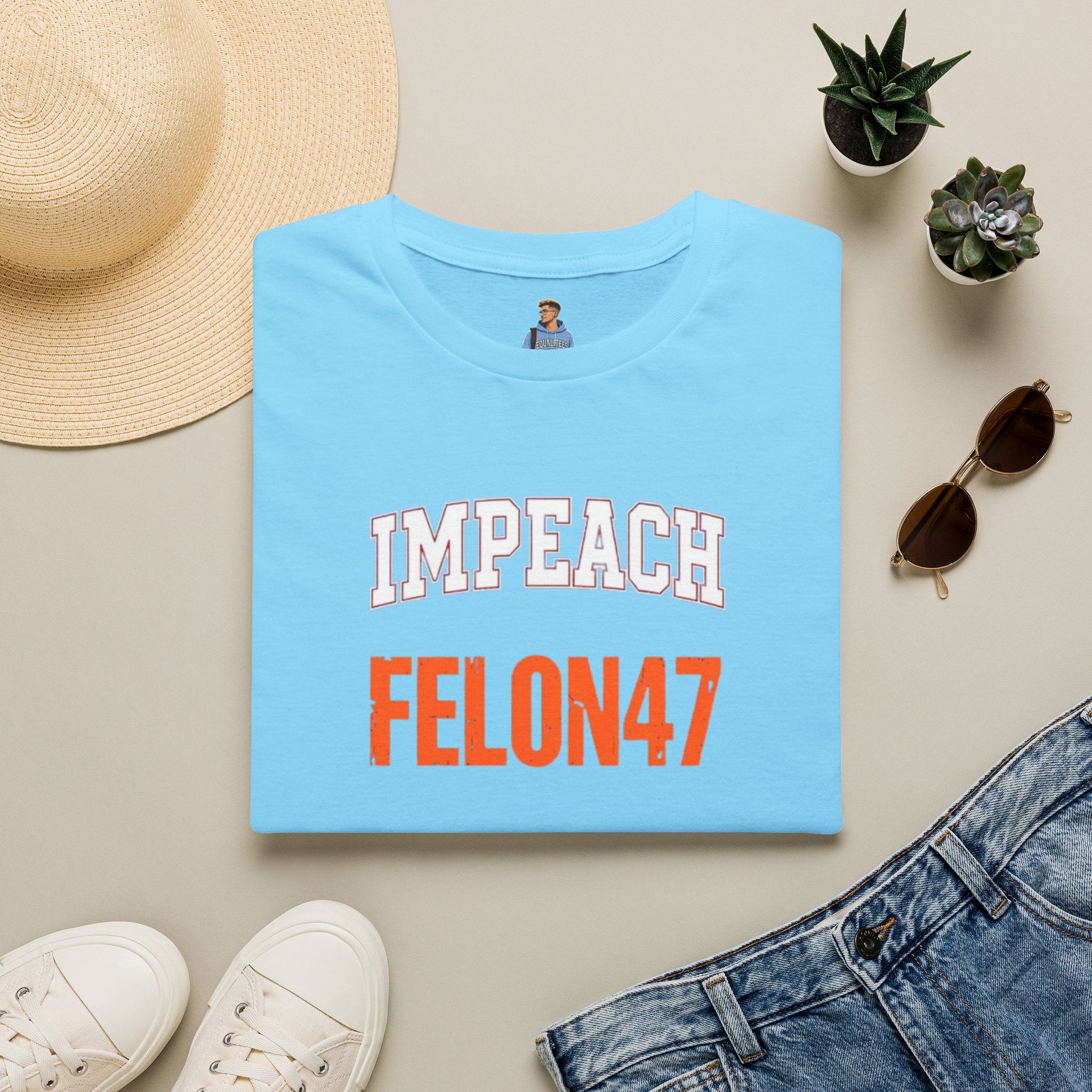 Impeach Felon47 T-shirt