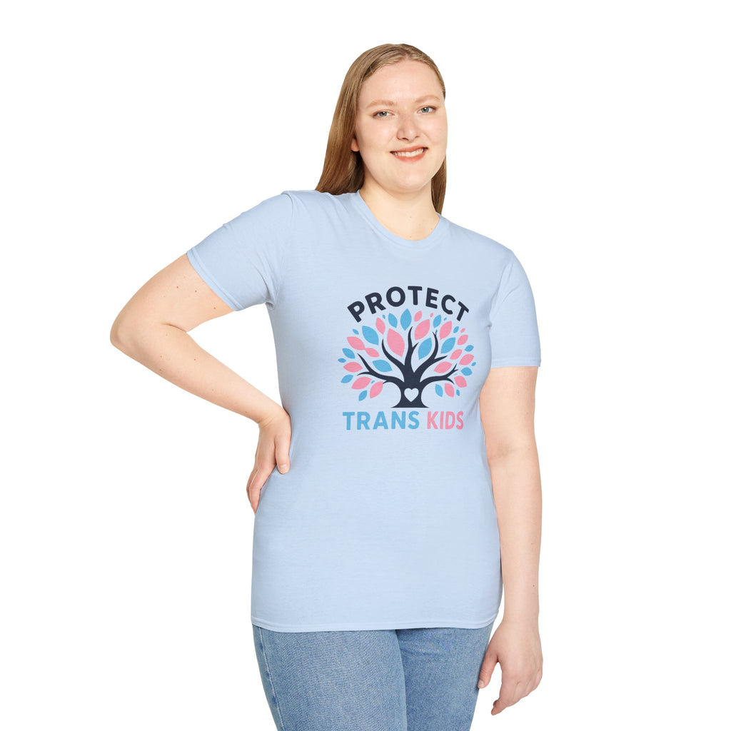 Protect Trans Kids Pride Tree Las Vegas T-Shirt