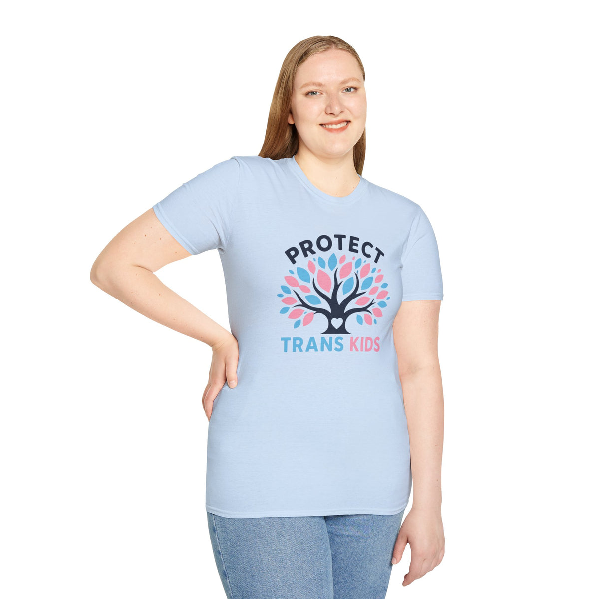 Protect Trans Kids Pride Tree Las Vegas T-Shirt