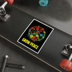 Die-Cut Stickers -  Grow Peace