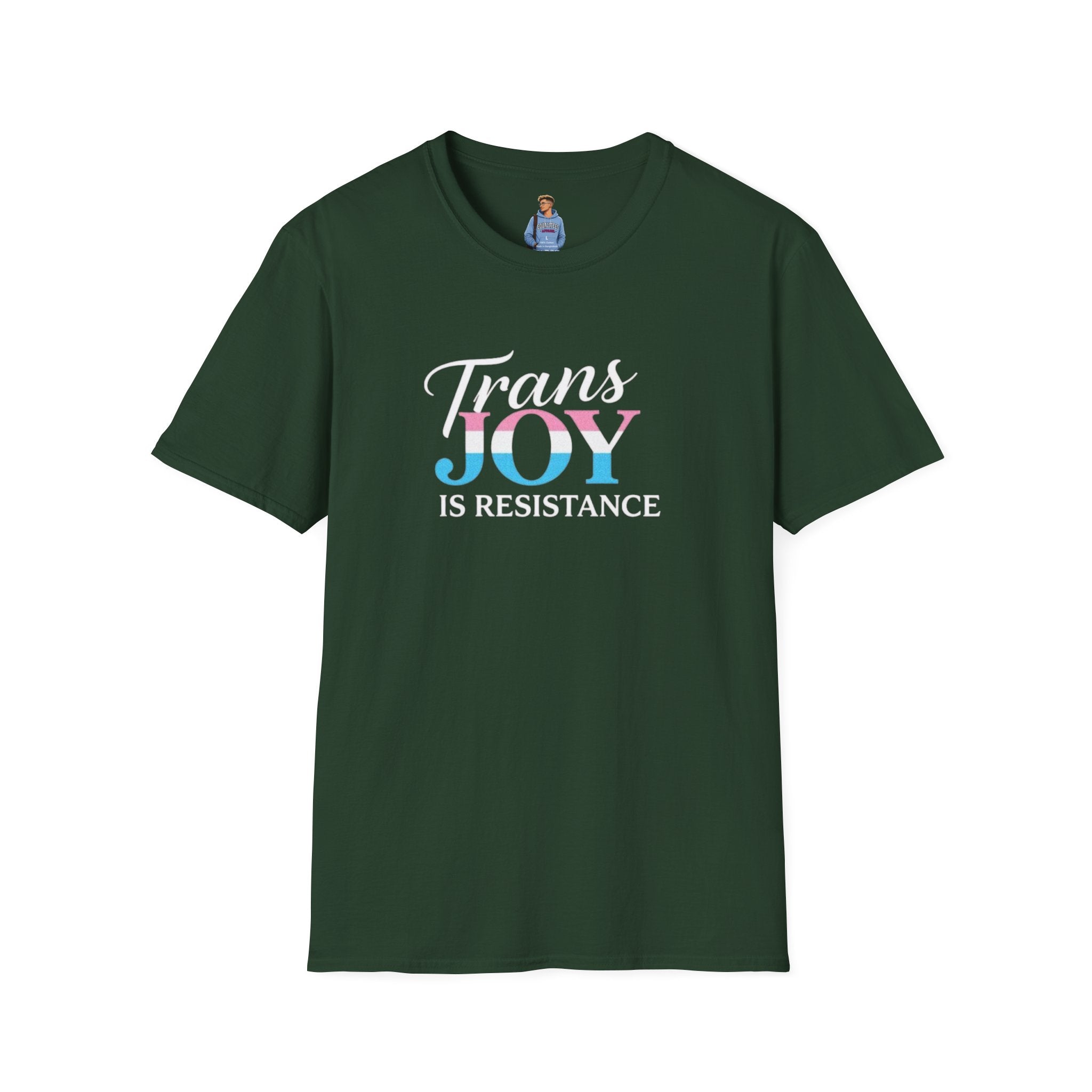 Trans Joy is Resistance Unisex T-Shirt - Celebrate Love and Empowerment