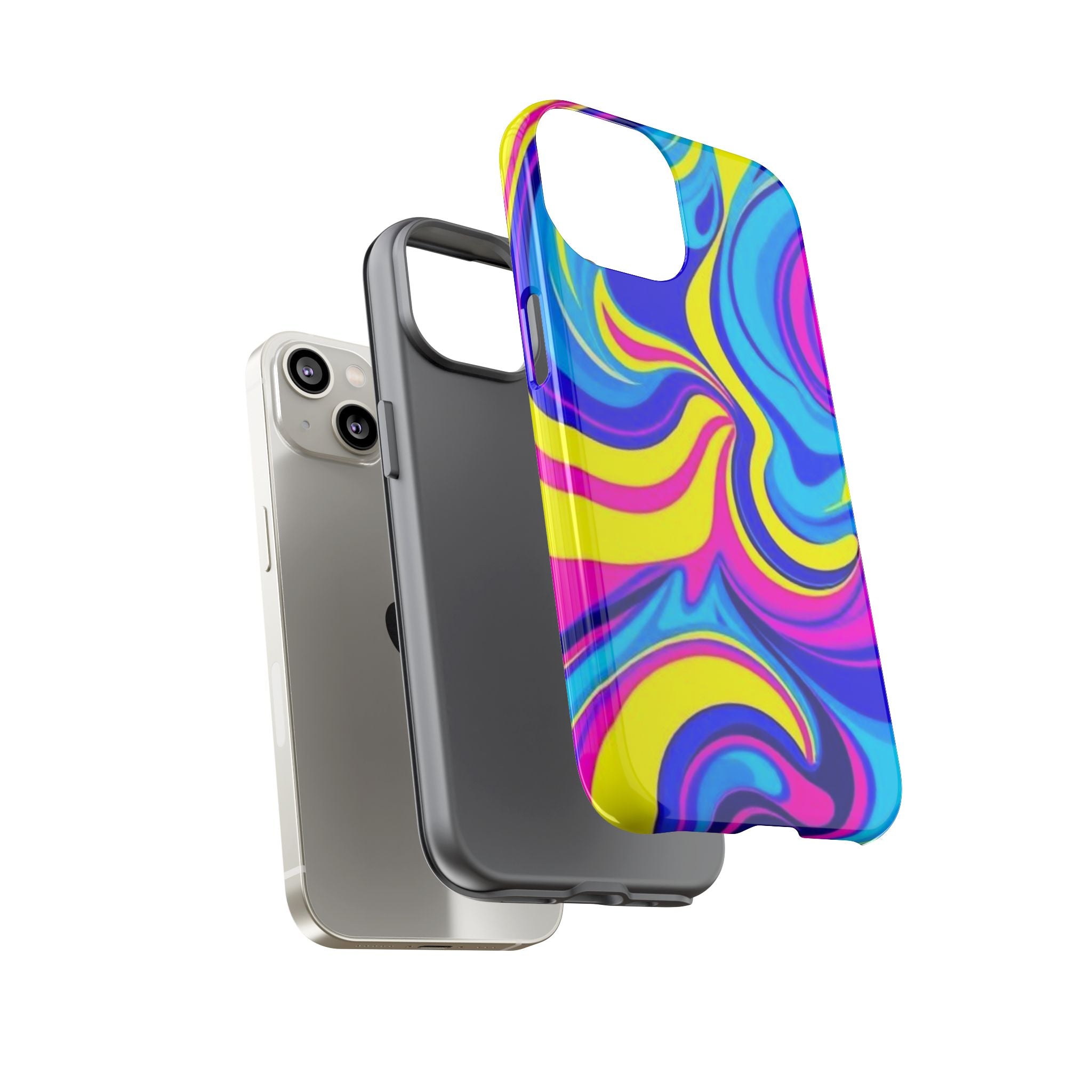 Psychedelic Swirl Tough Phone Case for iPhone