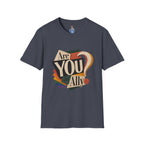 Are You An Ally? T-Shirt — Vintage Pride Ally Tee