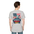 Immigrants Make America Great T-Shirt Estoy Contigo (I Am With You) Unisex Softstyle T-Shirt Classic Protest Tee