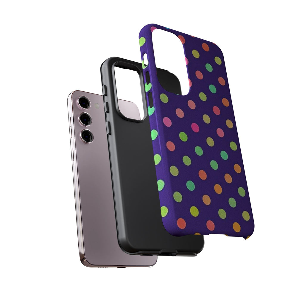 Colorful Polka-Dot Tough Case for Android