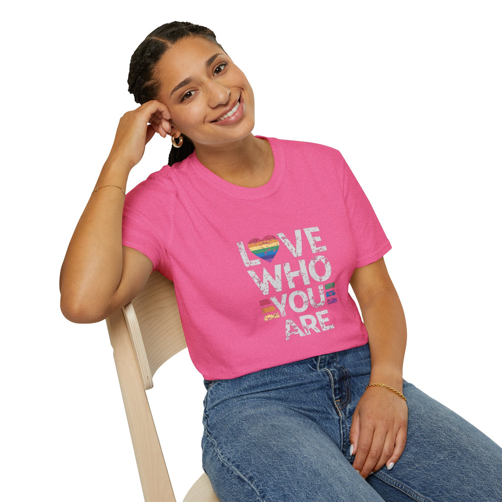 Love Who You Are Unisex Softstyle T-Shirt