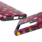 Polka-Dot Colorful Tough Case for Android