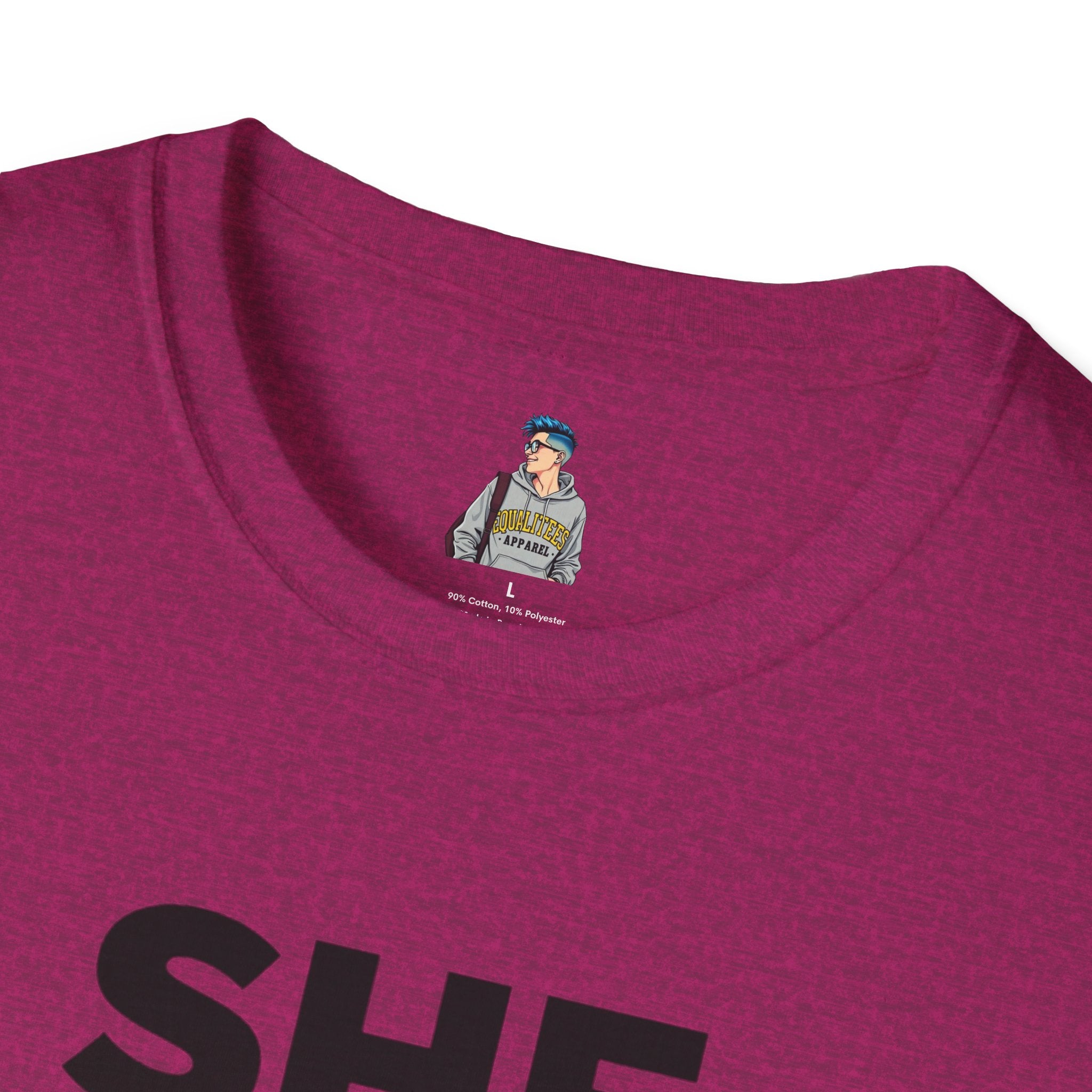 She Said Stop T-Shirt - Bold Statement Tee for Consent Awareness
