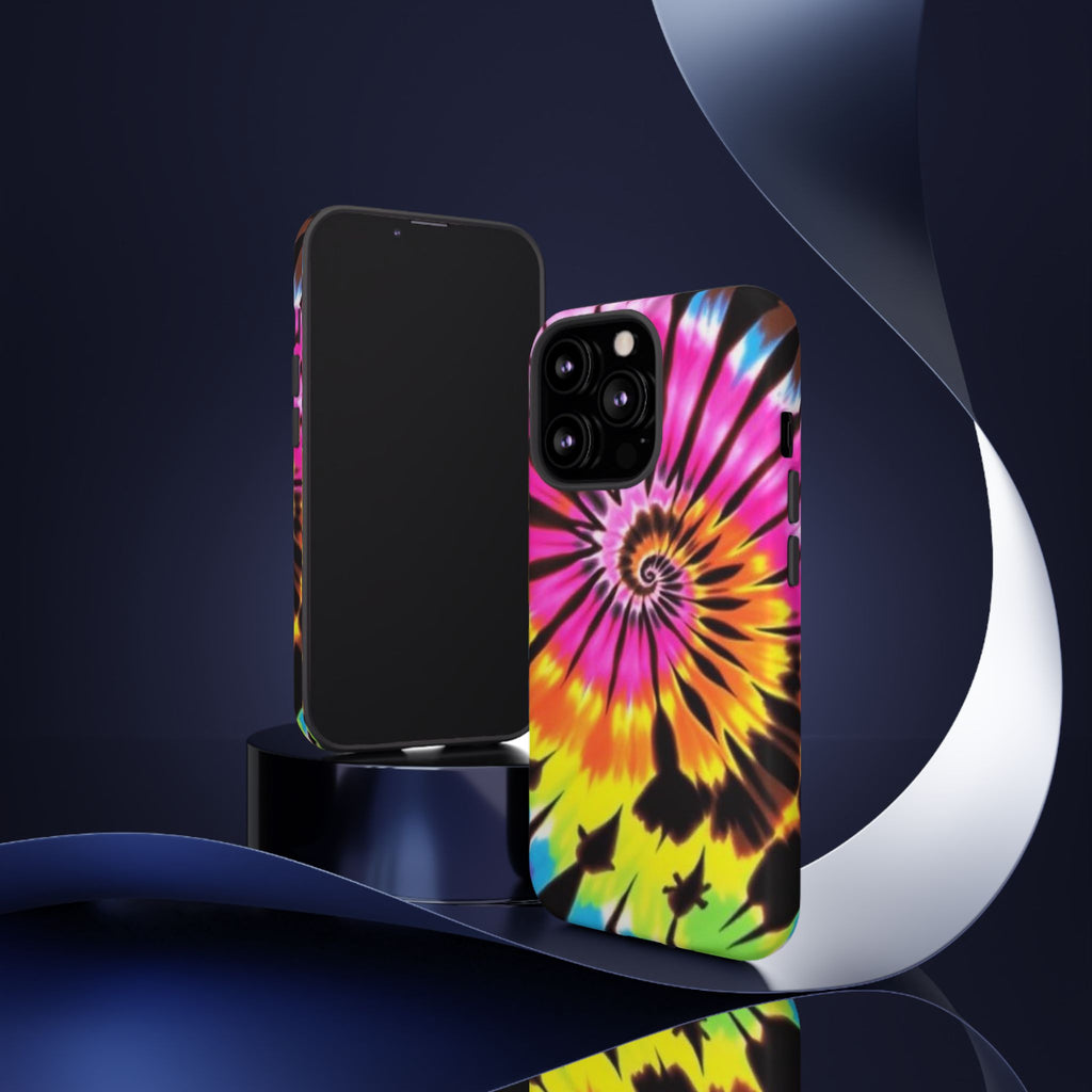 Tie-Dye Spiral Phone Case for iPhone