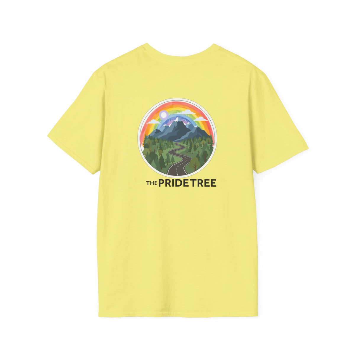 Pride Tree Las Vegas Mountain Graphic T-Shirt
