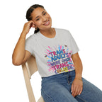 Trans Awareness Unisex T-Shirt, LGBTQ+ Pride Shirt, Gift for Allies, Feminist Apparel, Support Trans Rights