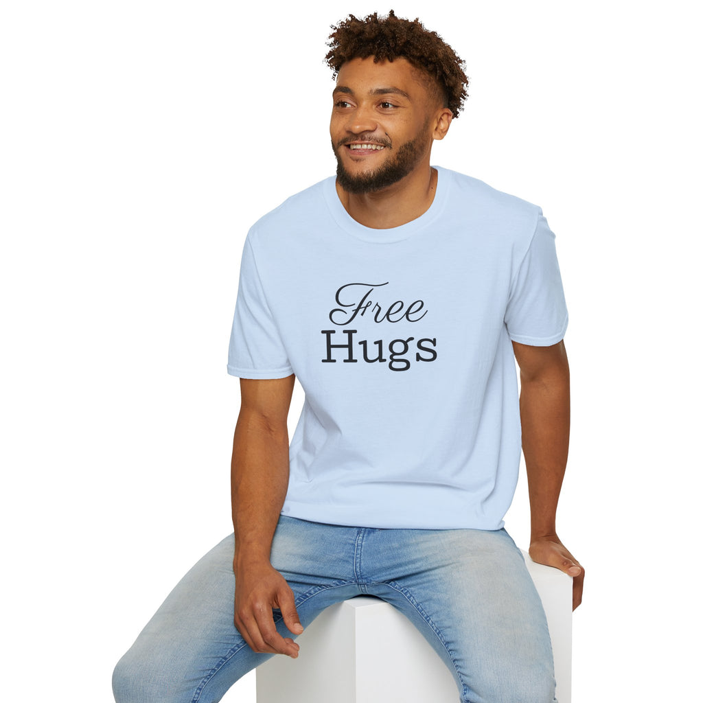 Emotional Support Human Free Hugs Unisex Softstyle T-Shirt
