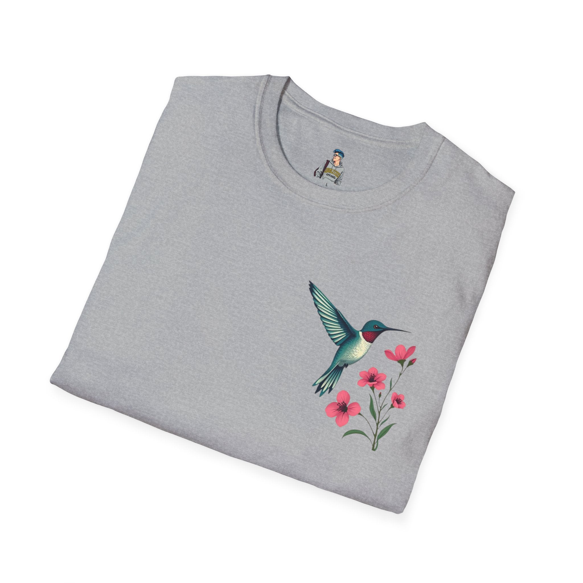 Floral Hummingbird T-Shirt