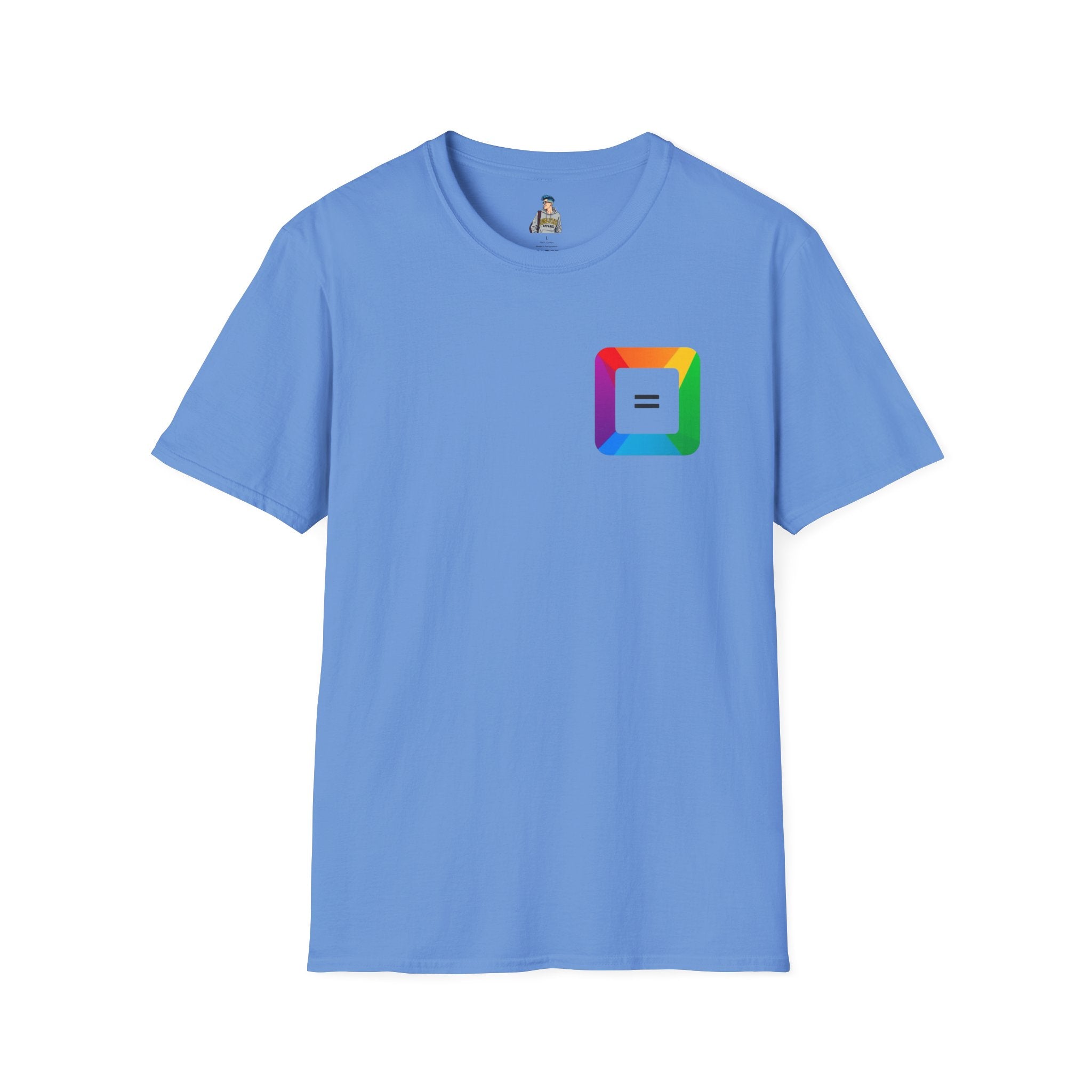 Pride-Theme Unisex Softstyle T-Shirt - "True freedom is Equality for ALL"