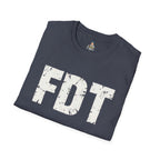 FDT Distressed Graphic T‑Shirt — Bold Statement Tee