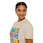 HANDS OFF MY FUTURE Political Statement T-Shirt