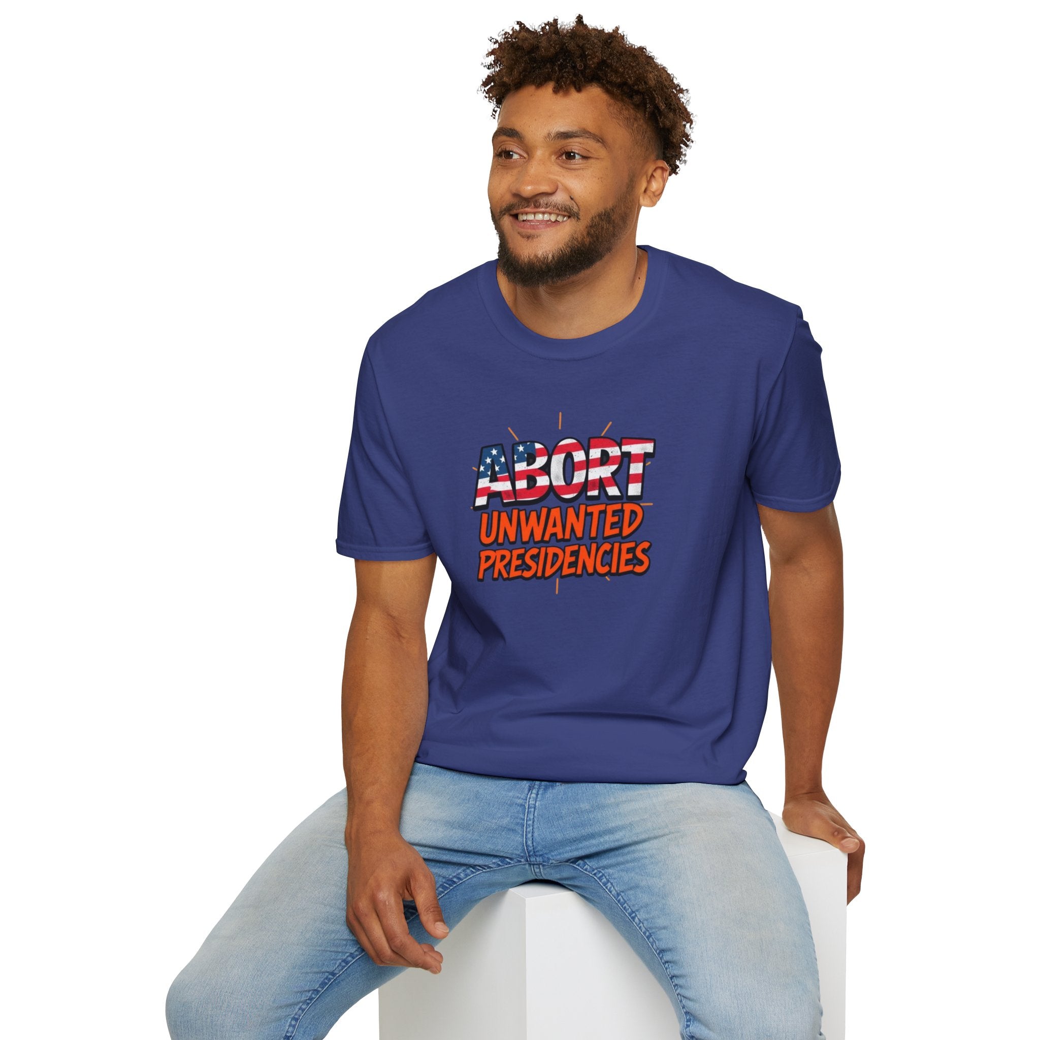 Unisex Softstyle T-Shirt - 'We the People trump the Felon' Graphic Tee