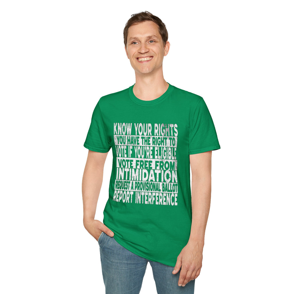 Know Your Voting Rights T-Shirt