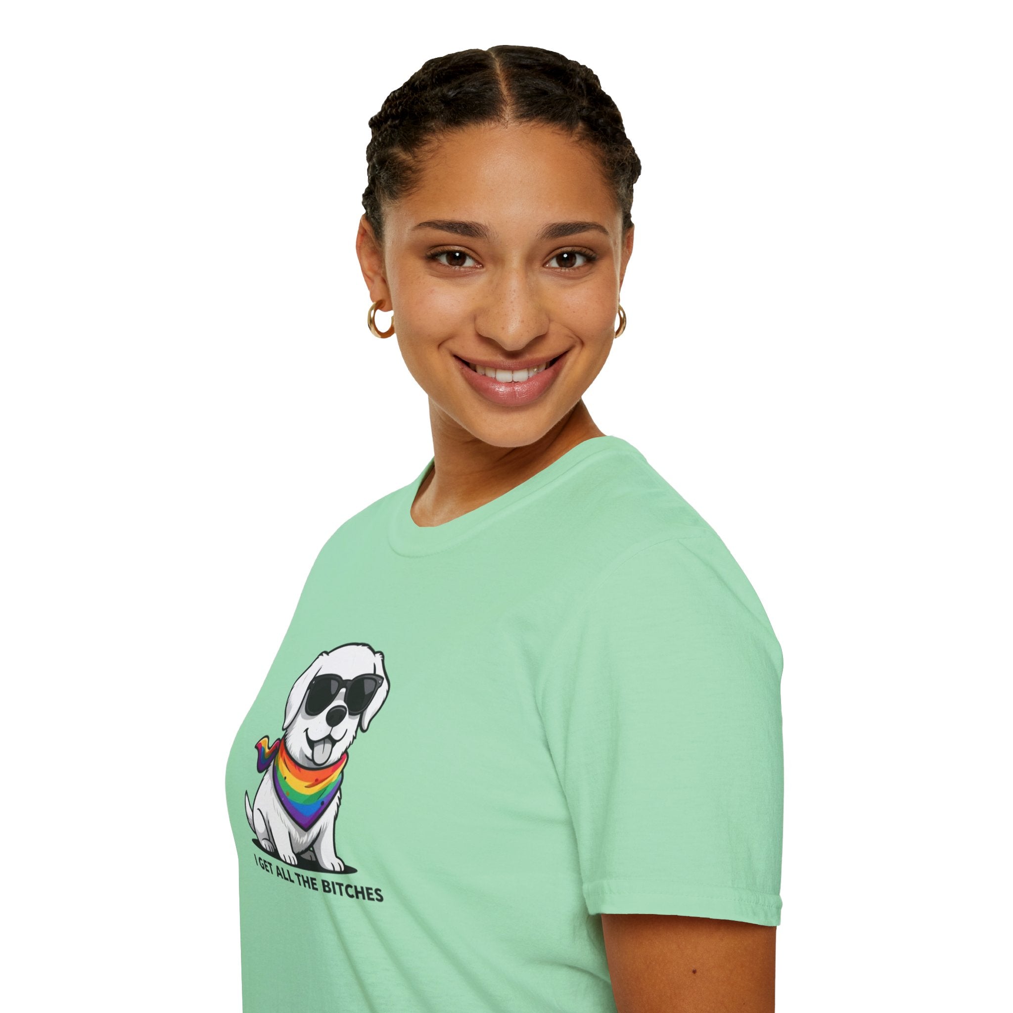 Cute Puppy Pride T‑Shirt