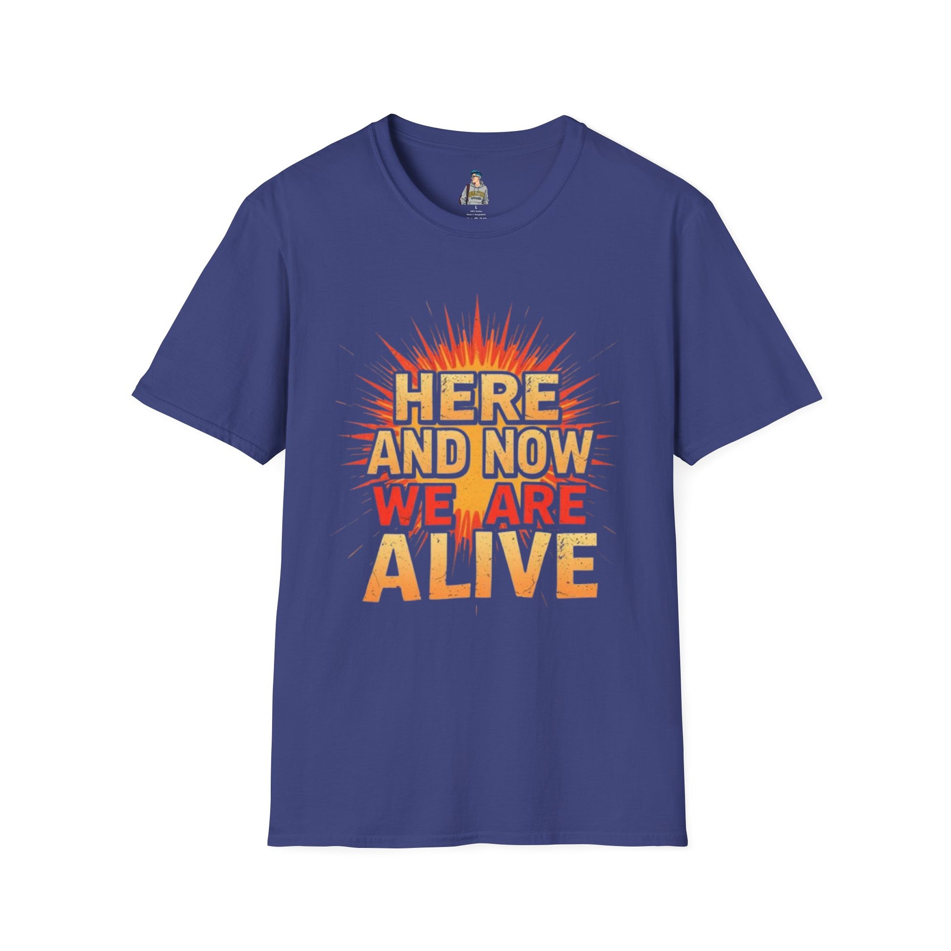 Empowering Statement Tee, Here and Now We Are Alive Our Resistance Matters