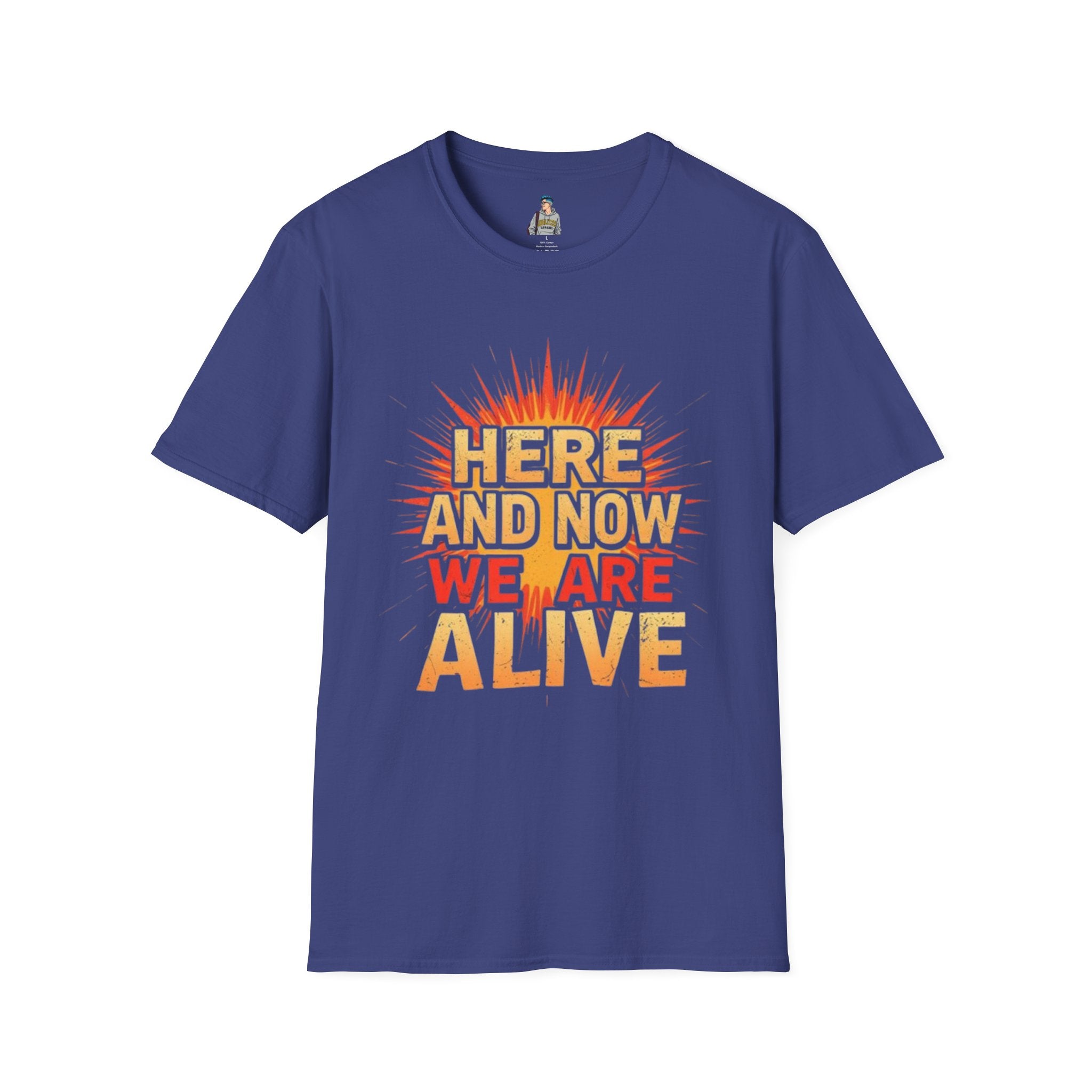 Empowering Statement Tee, Here and Now We Are Alive Our Resistance Matters