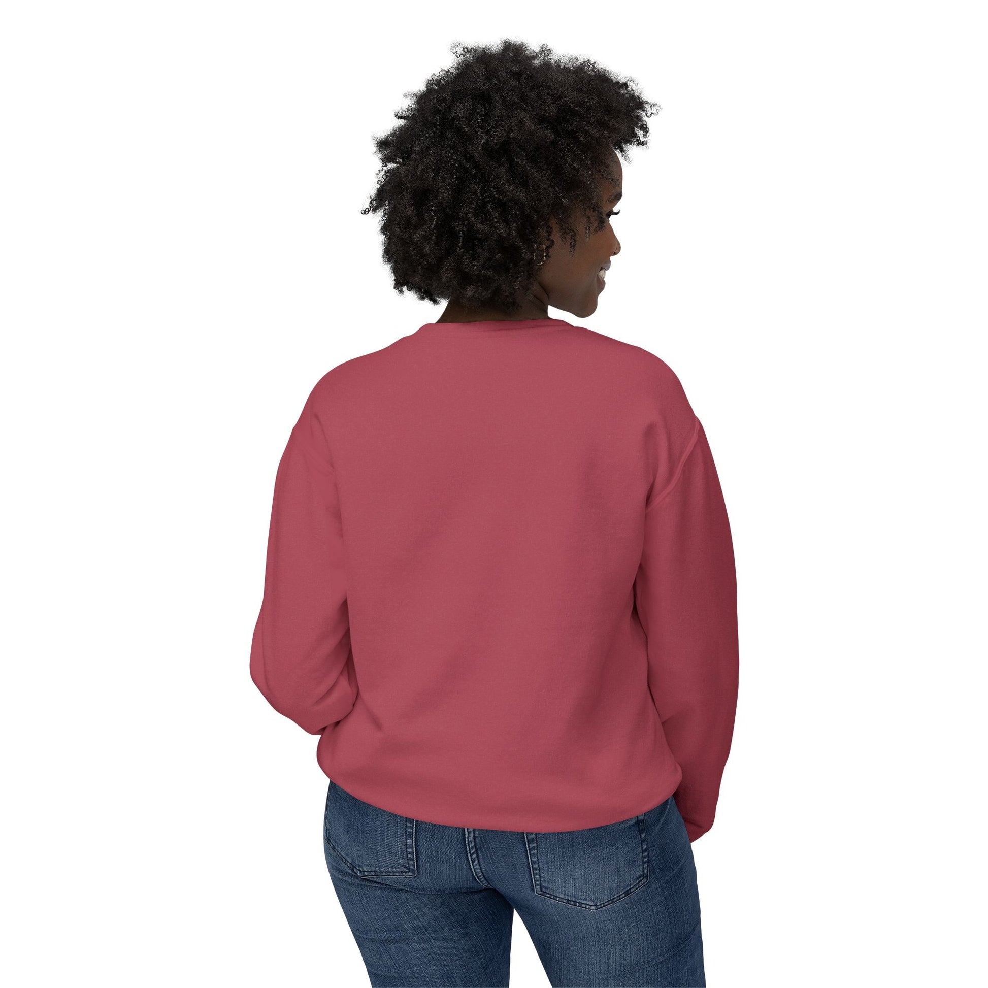 Unisex Lightweight Crewneck Sweatshirt -Grow Peace