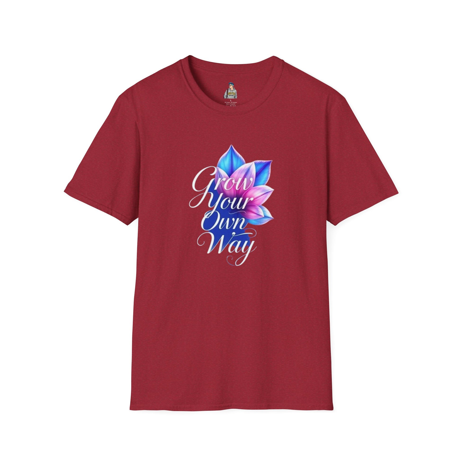 Empowerment Lotus, Grow Your Own Way T-Shirt