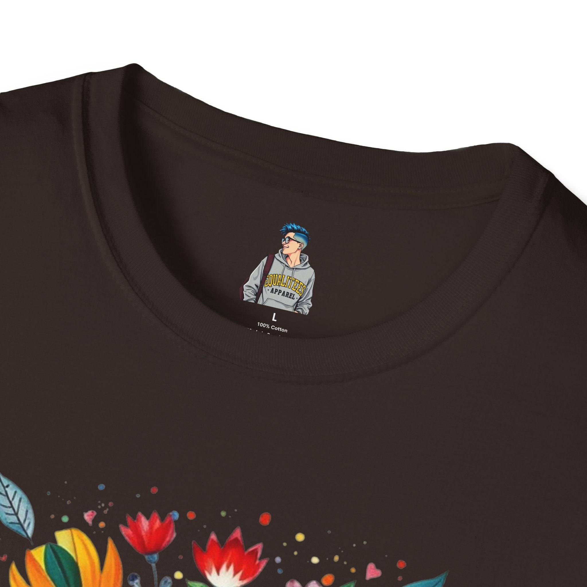 Love Everyone, Protect Planet Floral Graphic Tee