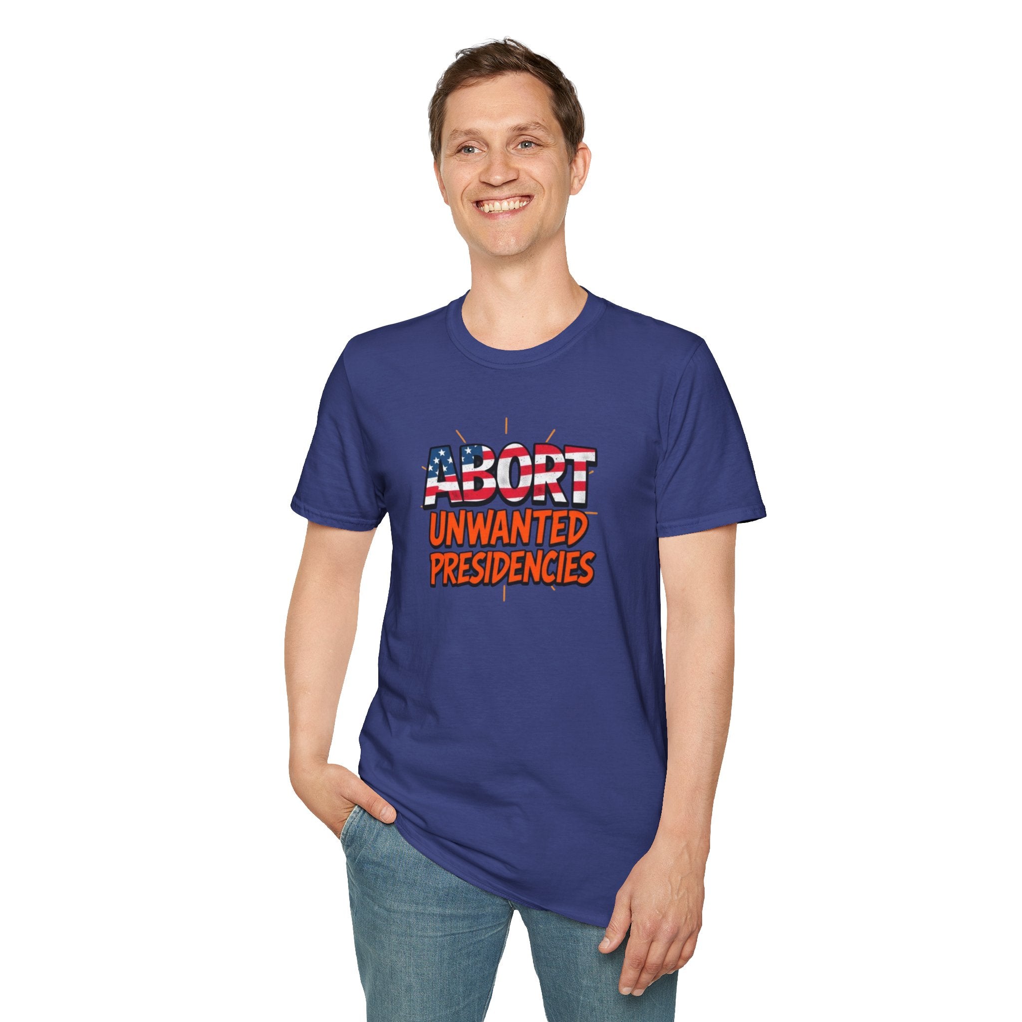 Unisex Softstyle T-Shirt - 'We the People trump the Felon' Graphic Tee