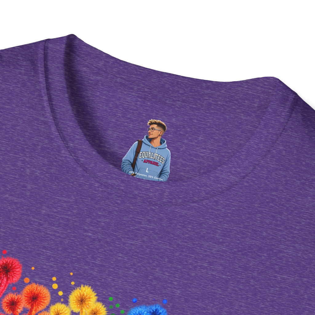 Pride Tree Las Vegas White Text T-shirt