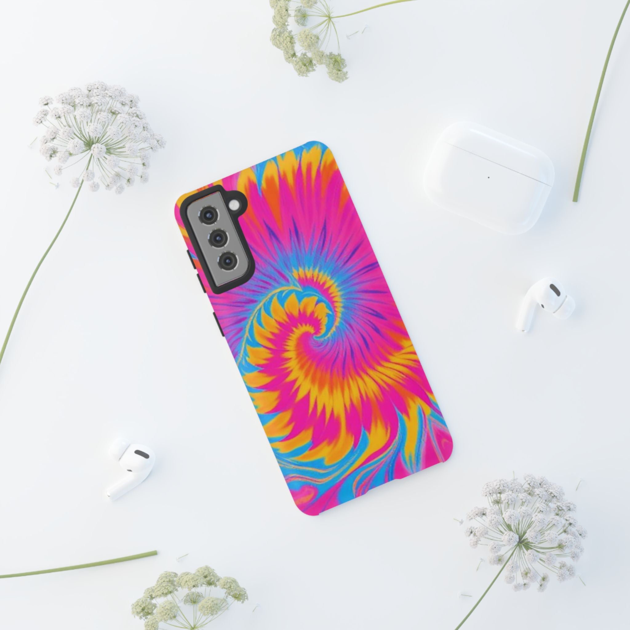 Vibrant Tie-Dye Swirl Tough for Android