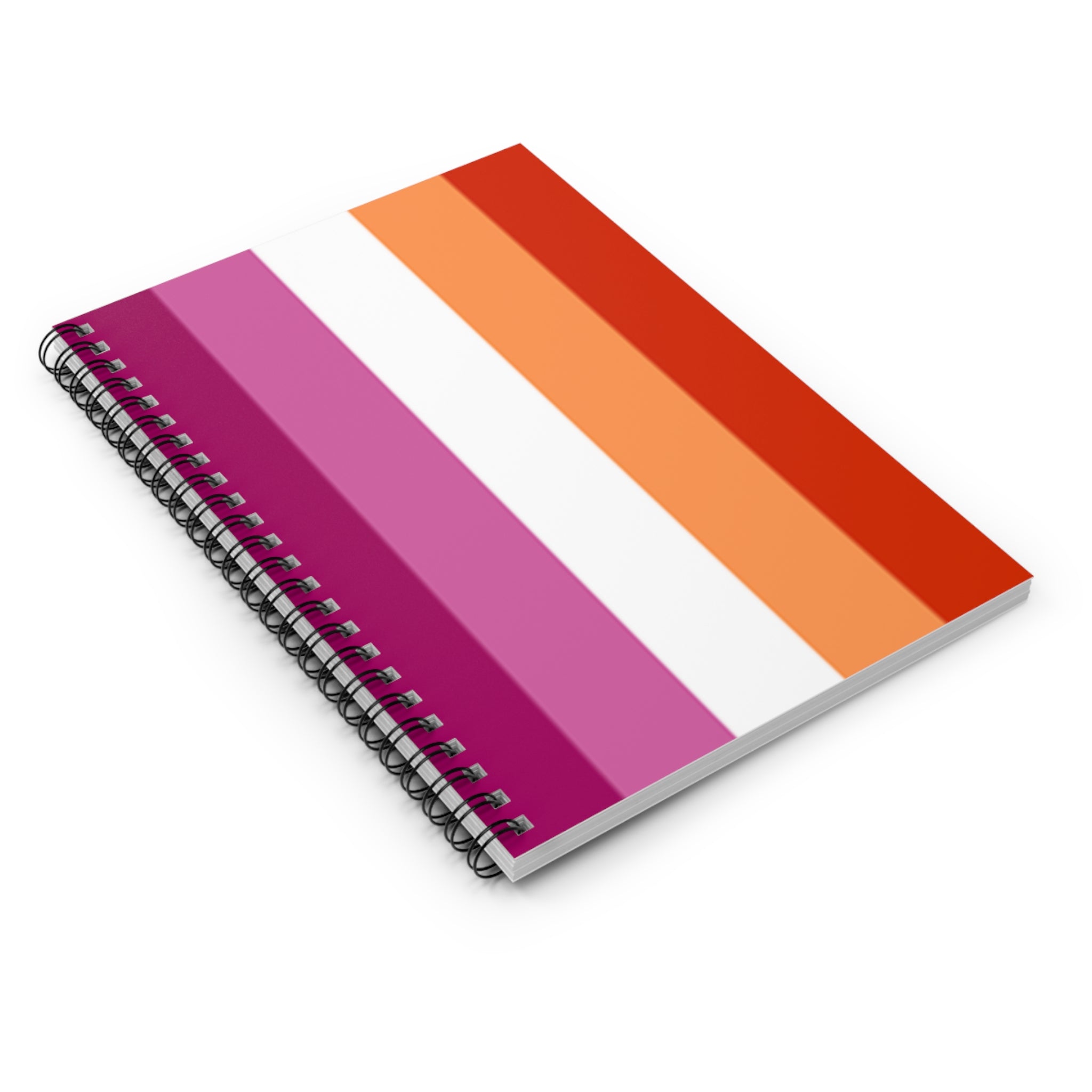 Lesbian Pride Spiral Notebook - Ruled Pages for Creative Minds