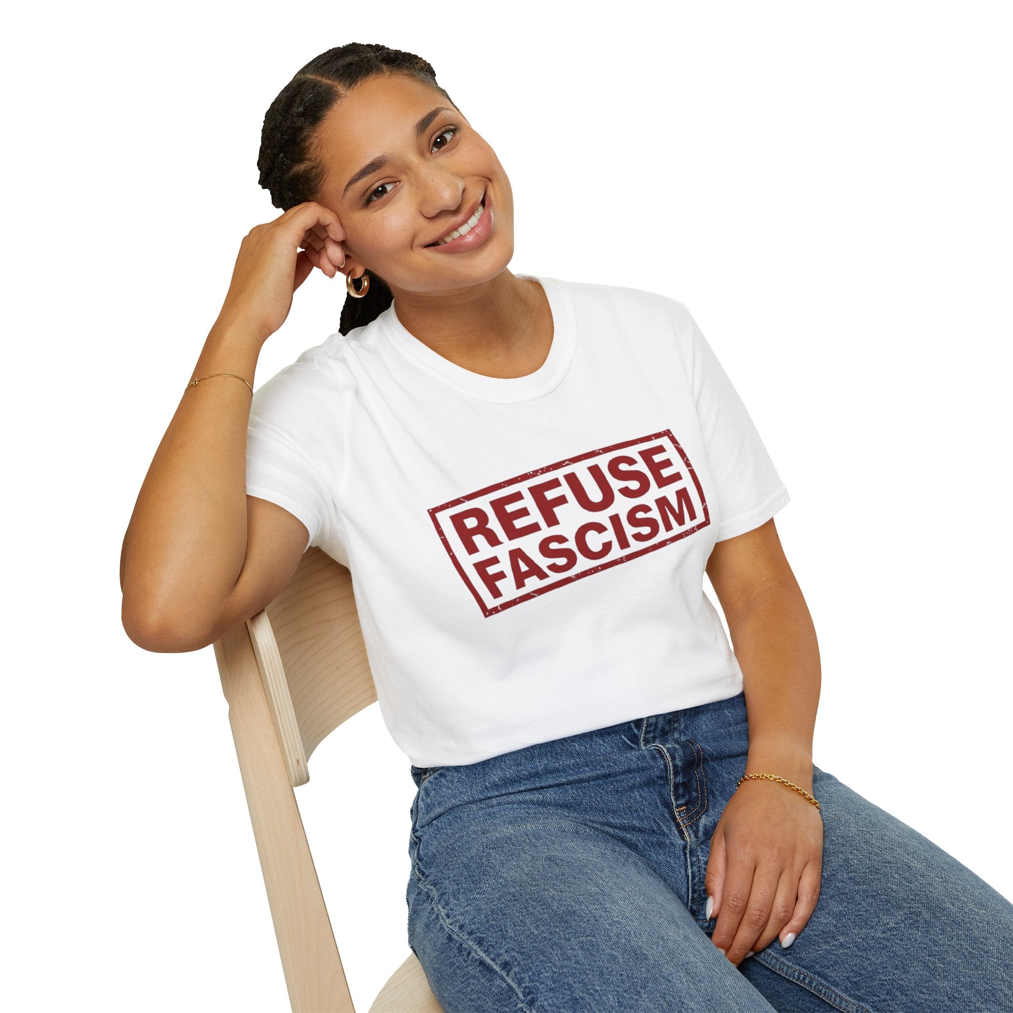 Refuse Fascism Political Activism T-Shirt