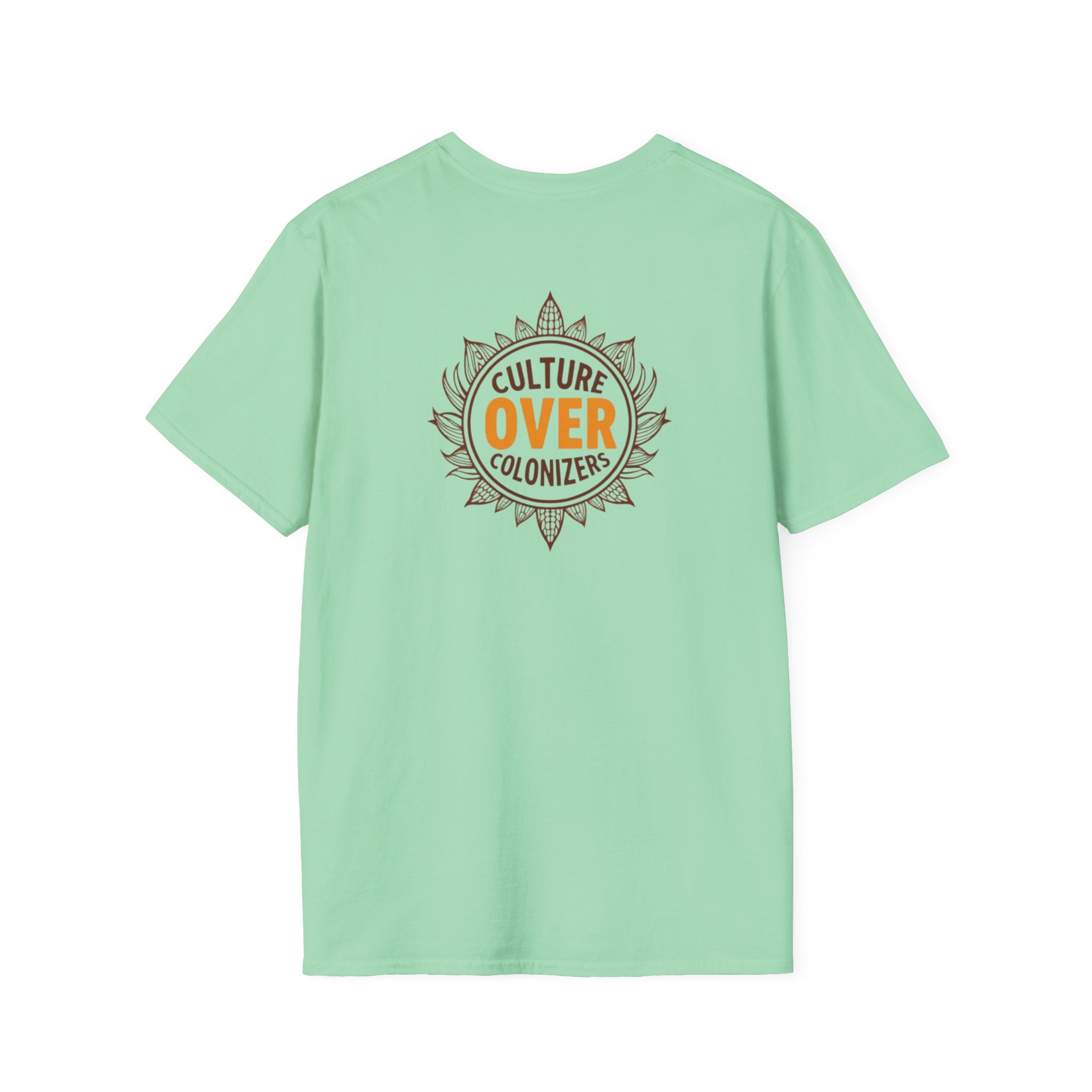 Culture Over Colonizers Unisex Softstyle T-Shirt