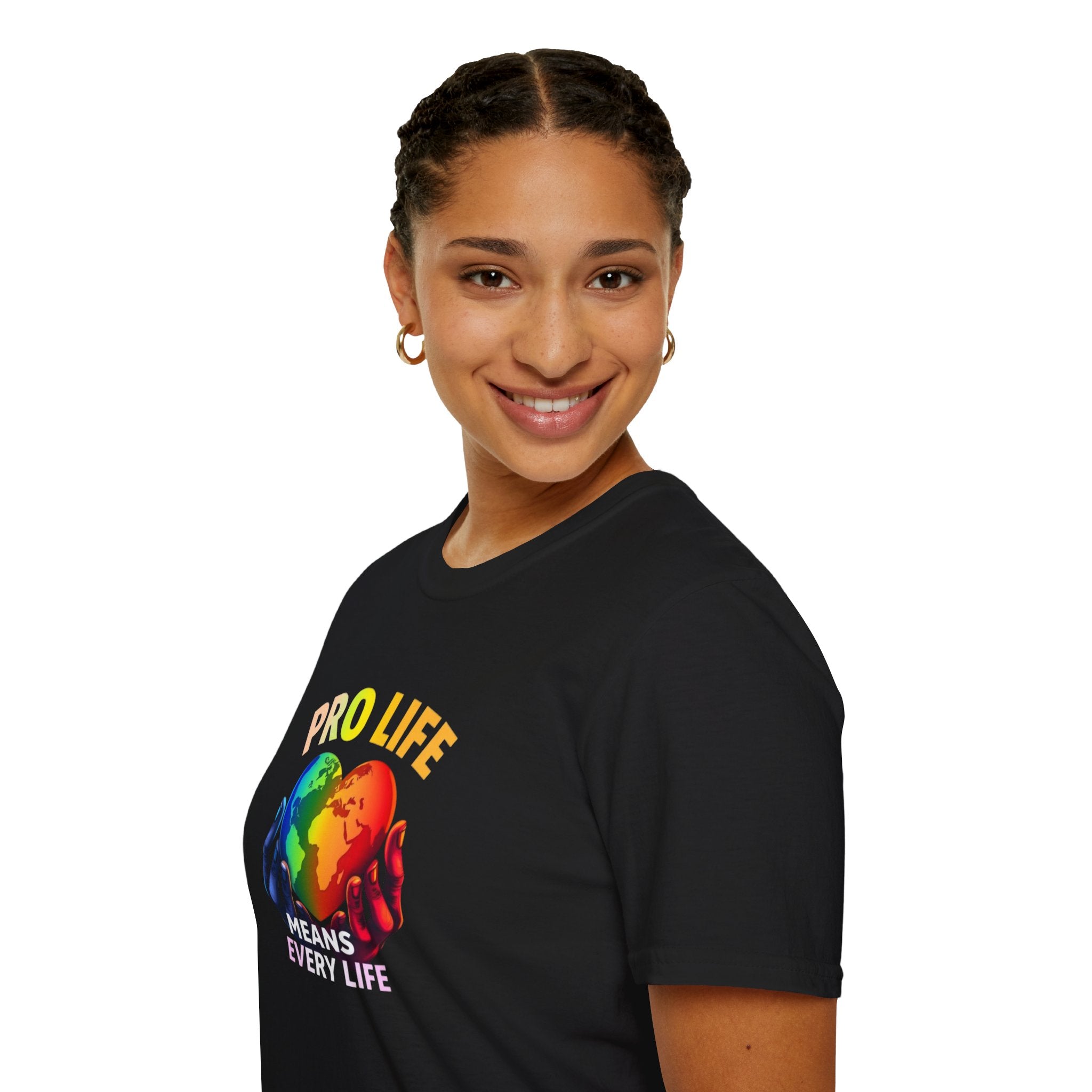 Pro Life Means Every Life Pride Tee