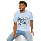 Live in Love Inspirational T-Shirt