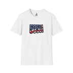Patriotic Unisex T-Shirt - 50501 We The People Rise - American Flag Design