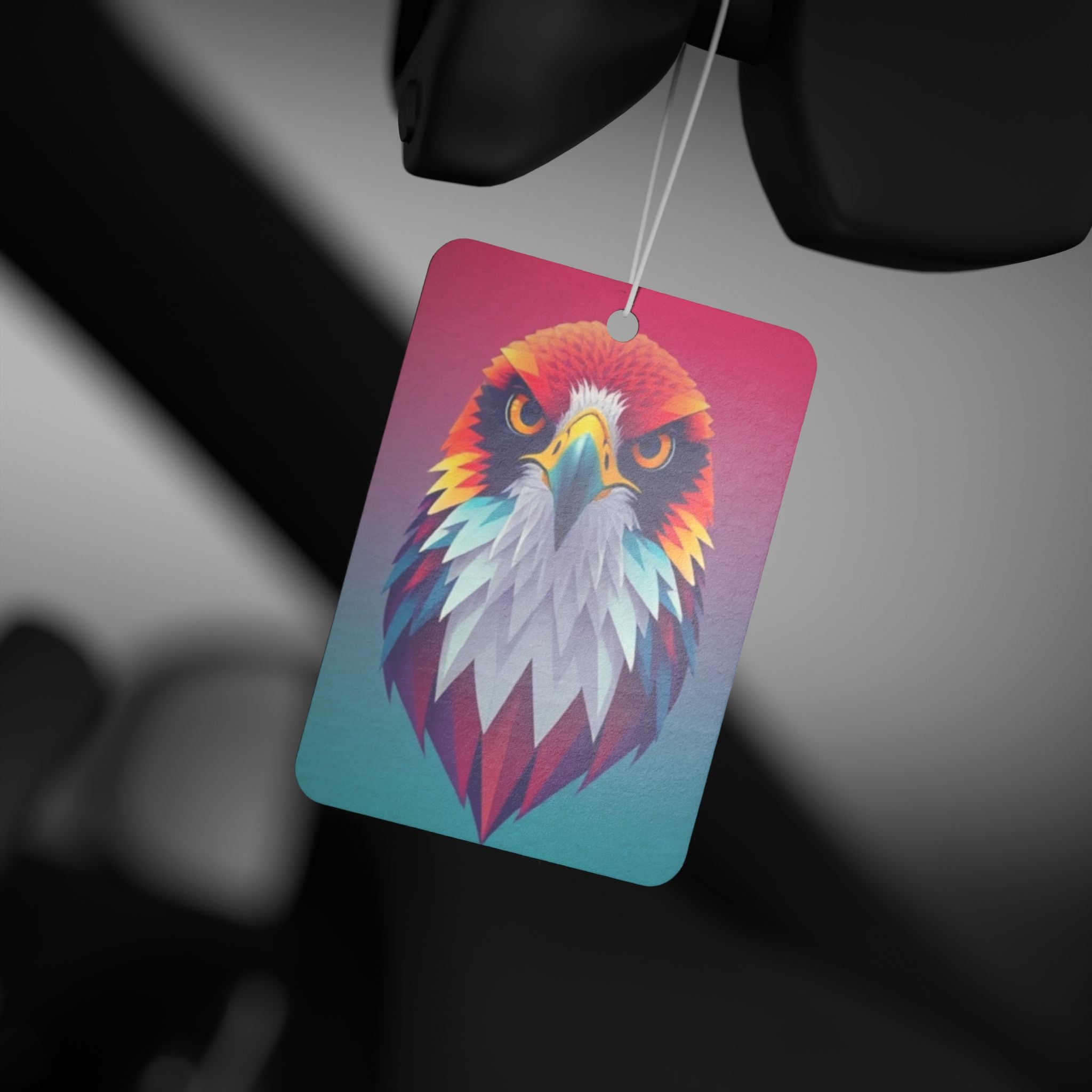 Fractal Falcon Design - Car Air Freshener - Eclectic and Aromatic