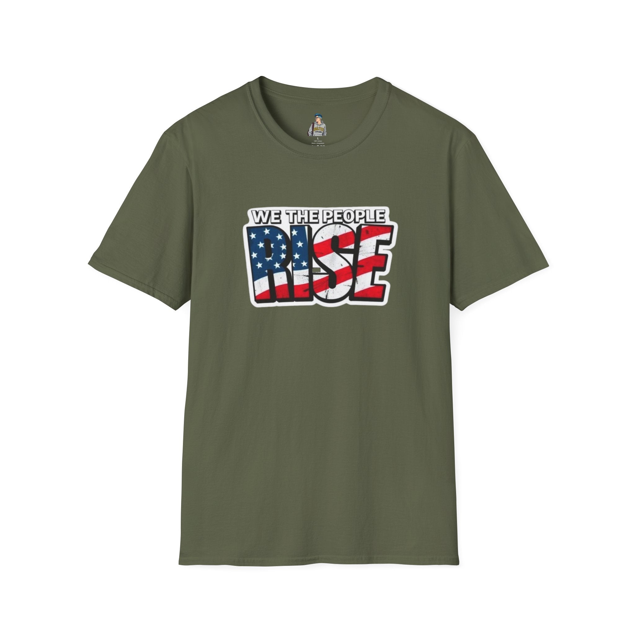 Patriotic Unisex T-Shirt - 'We The People Rise'