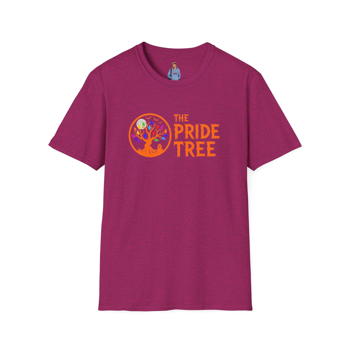 Orange Halloween Logo Pride Tree T-Shirt