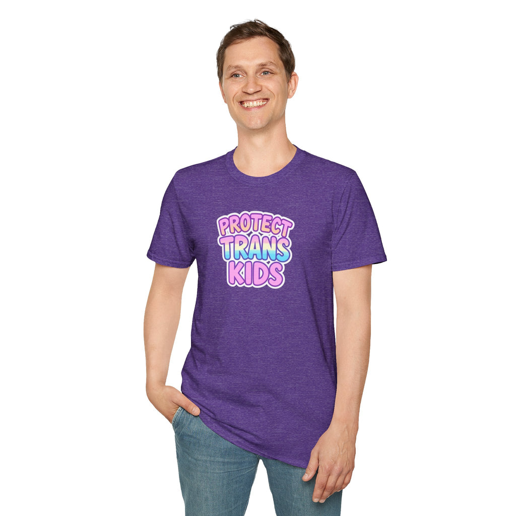 Unisex Softstyle T-Shirt - Protect Trans Kids Tee
